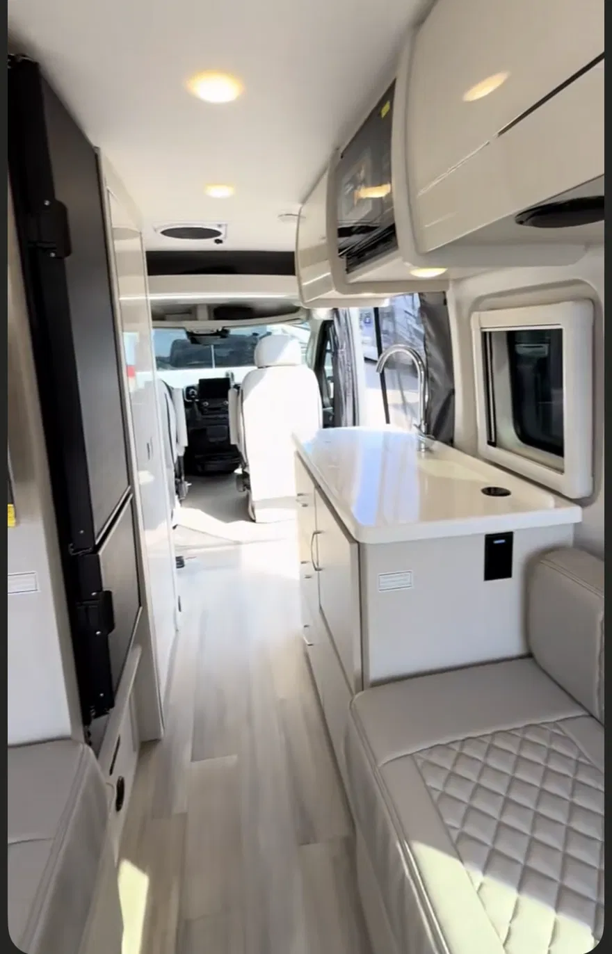 Amigo Vans interior build in progress